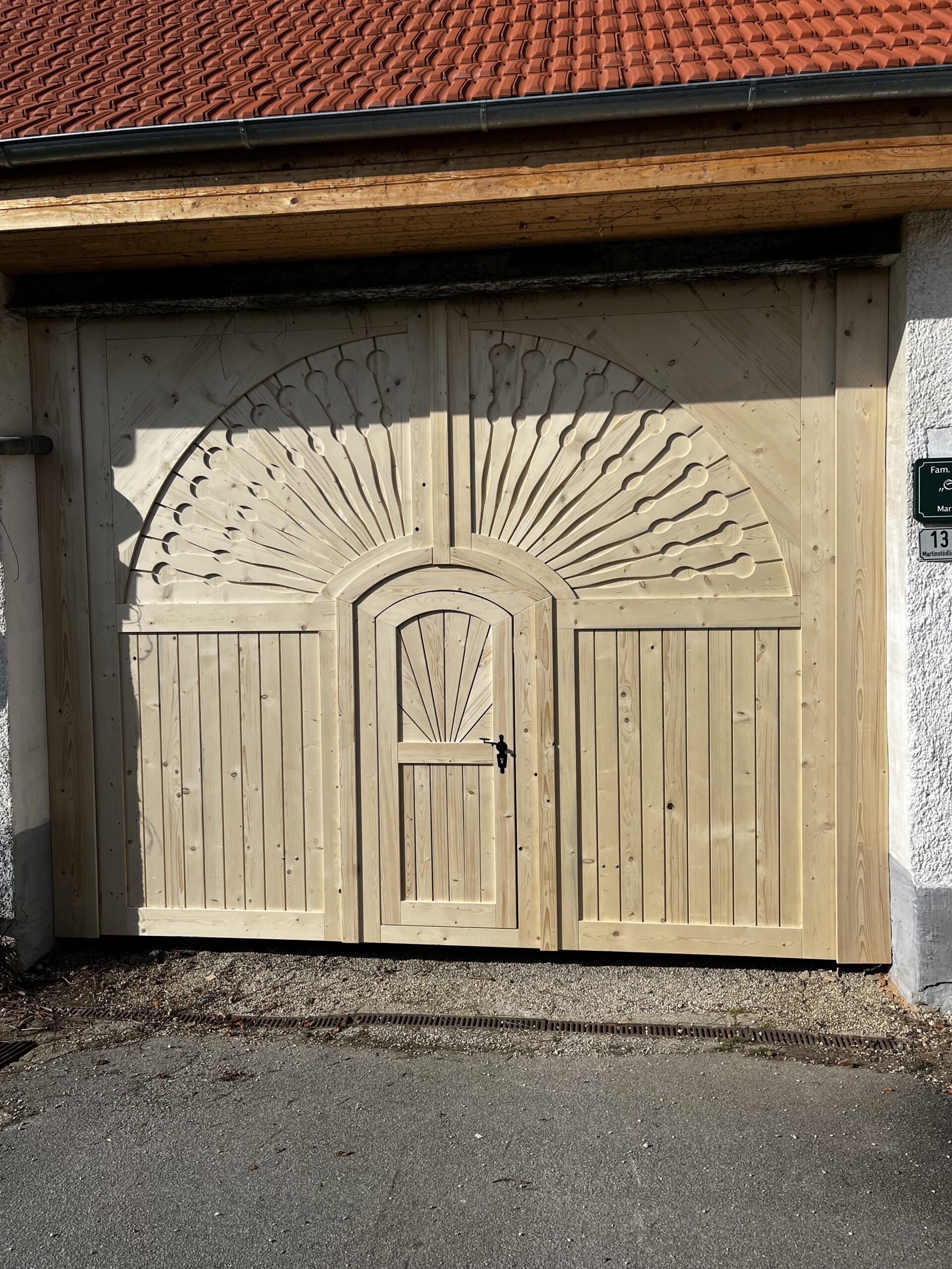 Denkmalgeschütztes Hoftor in Pfarrkirchen